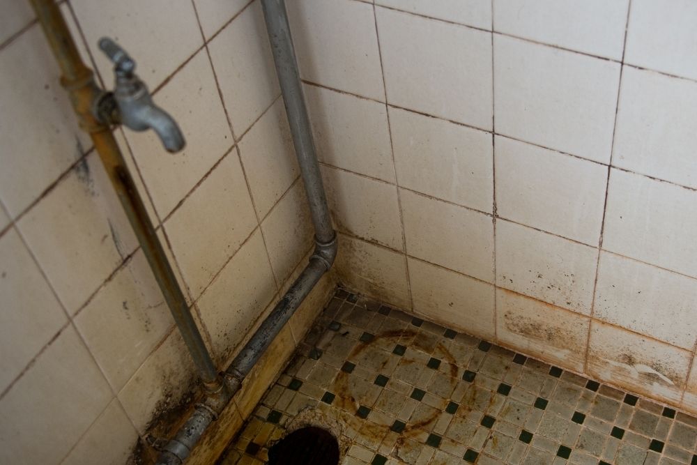 Bathroom Water Damage