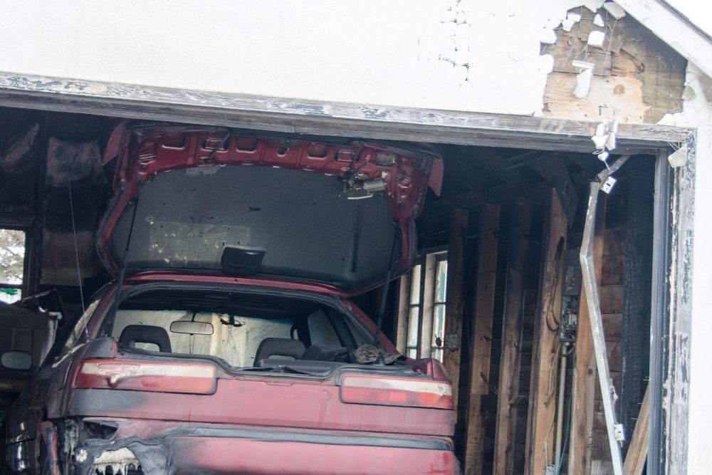 Garage Fire Cleanup