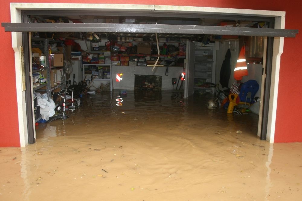 Garage Water Damage