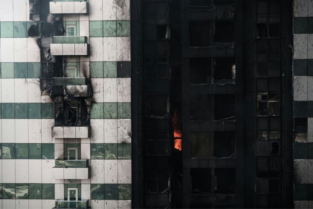 Hotel Fire Cleanup