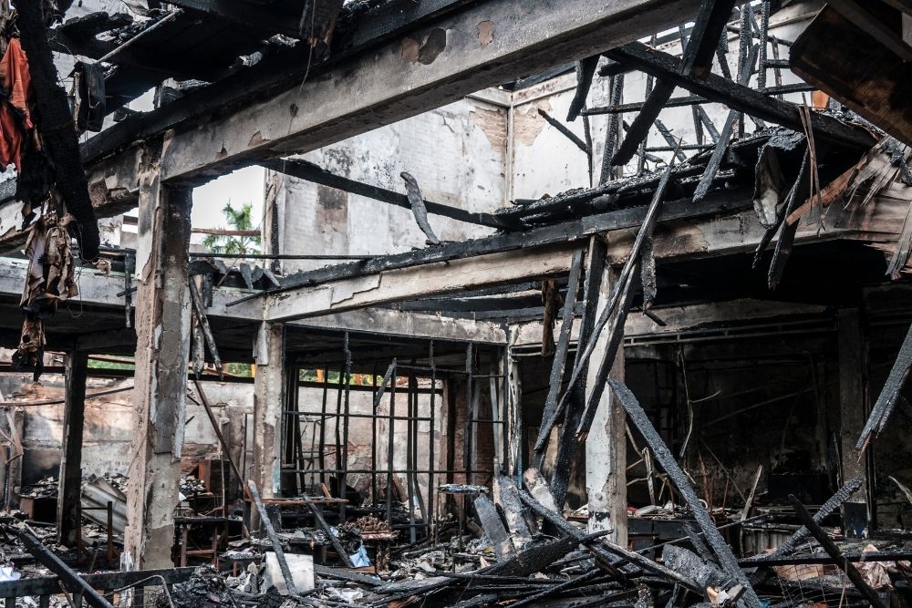 Industrial Fire Cleanup
