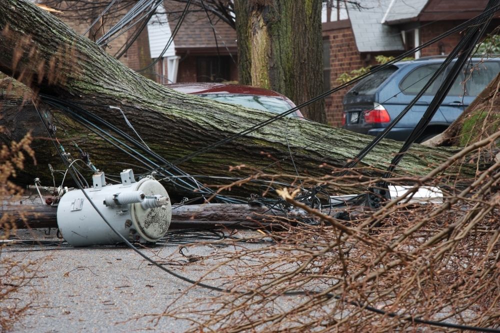 Industrial Storm Damage Cleanup