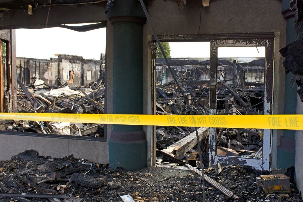 Office Fire Damage Restoration
