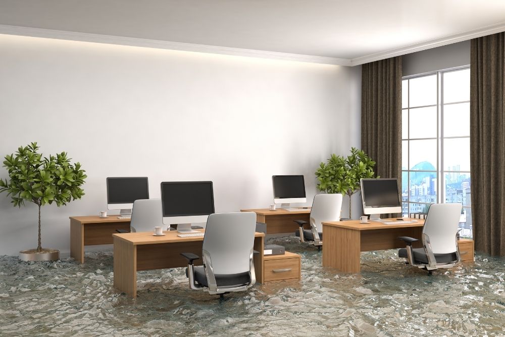 Office Water Damage Cleanup