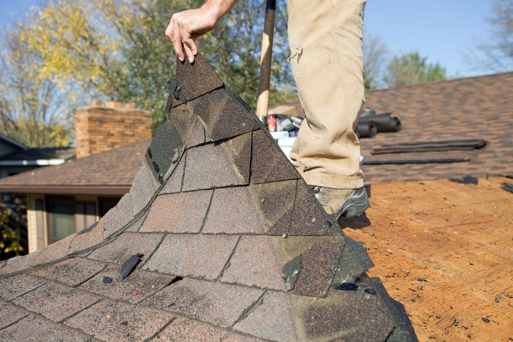 Storm Damaged Roof Repair