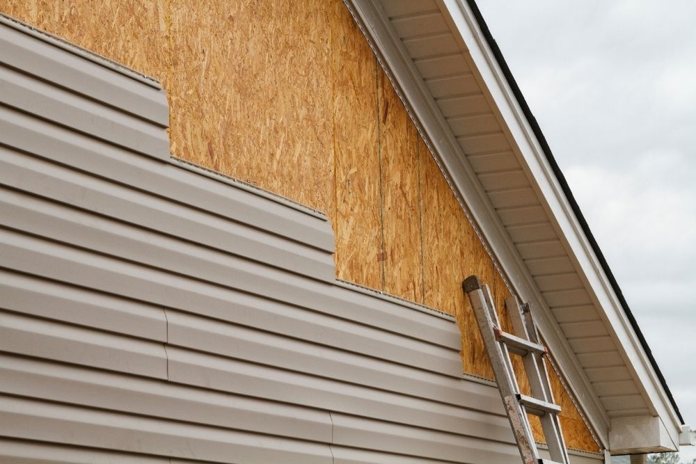 Storm Damaged Siding Repair