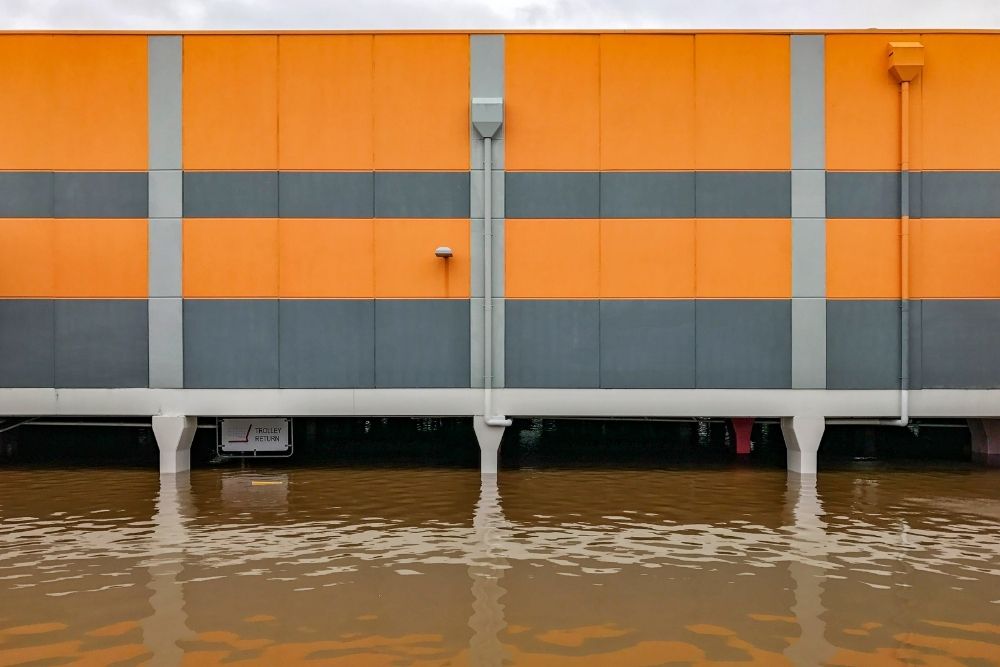 Warehouse Water Damage